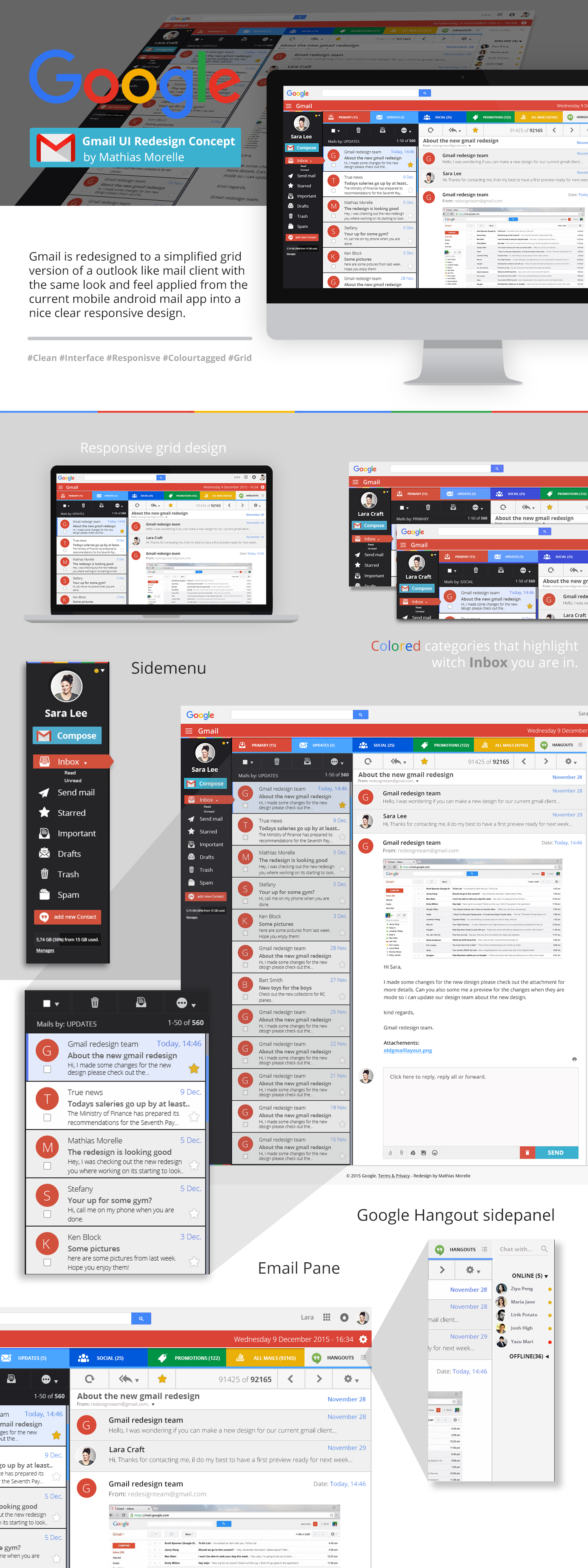 gmail-UI-concept